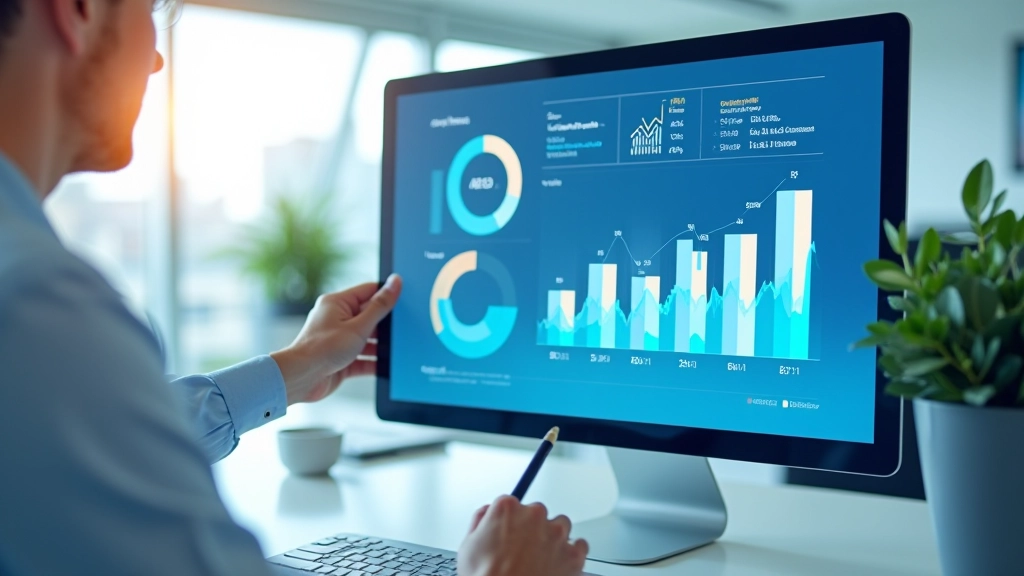 Analyse-Dashboard mit Finanzierungsdaten und regionalen Wirtschaftsindikatoren